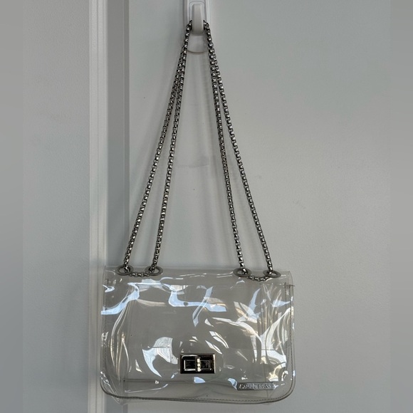 capri designs Handbags - Game Day/ Sports Game Transparent Chain Shoulder Bag